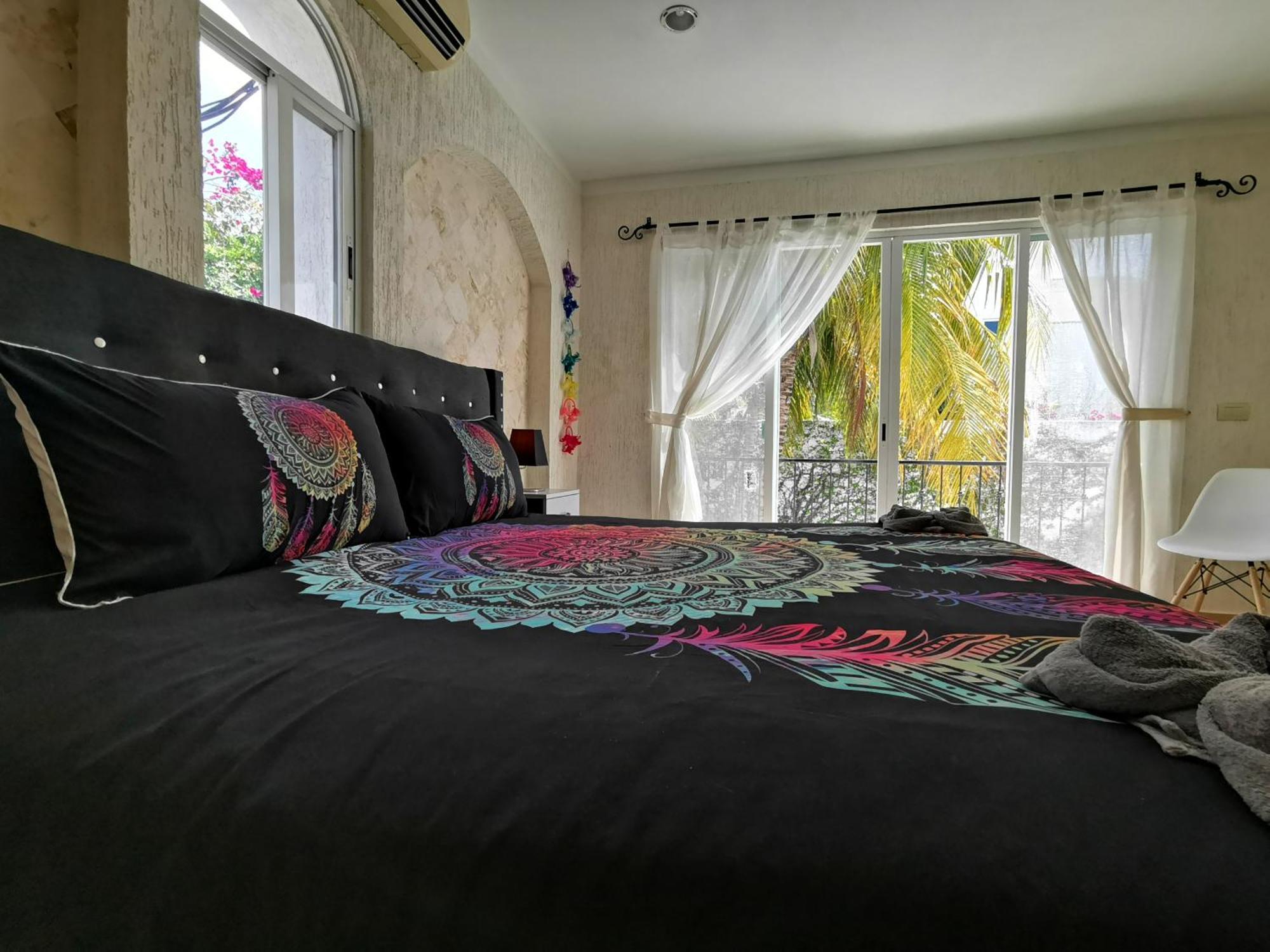 Beautiful & Cozy Near Beach Apartment Pool & Kingsize Bed Cancun Oda fotoğraf